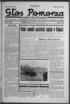 Głos Pomorza : dawniej "Głos Wąbrzeski" : pismo społeczne, gospodarcze, oświatowe i polityczne dla wszystkich stanów 1937.11.27, R. 19[!], nr 137 + Niedziela nr 47