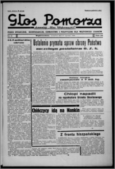 Głos Pomorza : dawniej "Głos Wąbrzeski" : pismo społeczne, gospodarcze, oświatowe i polityczne dla wszystkich stanów 1938.01.27, R. 20, nr 11