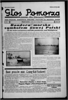 Głos Pomorza : dawniej "Głos Wąbrzeski" : pismo społeczne, gospodarcze, oświatowe i polityczne dla wszystkich stanów 1938.02.12, R. 20, nr 18 + Niedziela nr 7