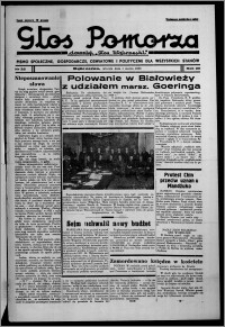 Głos Pomorza : dawniej "Głos Wąbrzeski" : pismo społeczne, gospodarcze, oświatowe i polityczne dla wszystkich stanów 1938.03.01, R. 20, nr 25