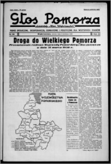Głos Pomorza : dawniej "Głos Wąbrzeski" : pismo społeczne, gospodarcze, oświatowe i polityczne dla wszystkich stanów 1938.04.02, R. 20, nr 39