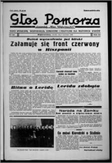 Głos Pomorza : dawniej "Głos Wąbrzeski" : pismo społeczne, gospodarcze, oświatowe i polityczne dla wszystkich stanów 1938.04.05, R. 20, nr 40