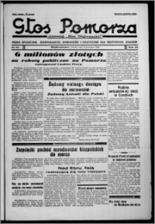 Głos Pomorza : dawniej "Głos Wąbrzeski" : pismo społeczne, gospodarcze, oświatowe i polityczne dla wszystkich stanów 1938.04.09, R. 20, nr 42