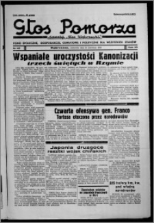 Głos Pomorza : dawniej "Głos Wąbrzeski" : pismo społeczne, gospodarcze, oświatowe i polityczne dla wszystkich stanów 1938.04.21, R. 20, nr 46