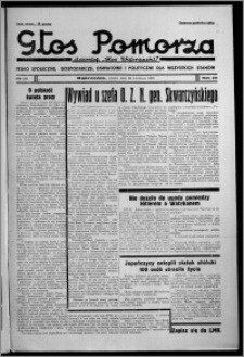 Głos Pomorza : dawniej "Głos Wąbrzeski" : pismo społeczne, gospodarcze, oświatowe i polityczne dla wszystkich stanów 1938.04.30, R. 20, nr 50