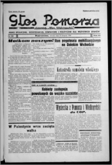 Głos Pomorza : dawniej "Głos Wąbrzeski" : pismo społeczne, gospodarcze, oświatowe i polityczne dla wszystkich stanów 1938.08.23, R. 20, nr 96