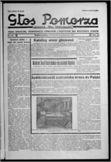 Głos Pomorza : dawniej "Głos Wąbrzeski" : pismo społeczne, gospodarcze, oświatowe i polityczne dla wszystkich stanów 1938.10.13, R. 20, nr 118
