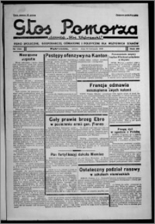 Głos Pomorza : dawniej "Głos Wąbrzeski" : pismo społeczne, gospodarcze, oświatowe i polityczne dla wszystkich stanów 1938.11.19, R. 20, nr 134