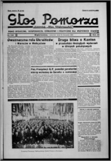 Głos Pomorza : dawniej "Głos Wąbrzeski" : pismo społeczne, gospodarcze, oświatowe i polityczne dla wszystkich stanów 1938.11.24, R. 20, nr 136