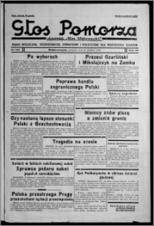 Głos Pomorza : dawniej "Głos Wąbrzeski" : pismo społeczne, gospodarcze, oświatowe i polityczne dla wszystkich stanów 1938.12.22, R. 20, nr 148