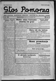 Głos Pomorza : dawniej "Głos Wąbrzeski" : pismo społeczne, gospodarcze, oświatowe i polityczne dla wszystkich stanów 1938.12.31, R. 20, nr 151