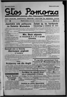 Głos Pomorza : dawniej "Głos Wąbrzeski" : pismo społeczne, gospodarcze, oświatowe i polityczne dla wszystkich stanów 1939.01.07, R. 21, nr 3