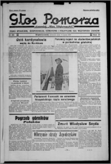 Głos Pomorza : dawniej "Głos Wąbrzeski" : pismo społeczne, gospodarcze, oświatowe i polityczne dla wszystkich stanów 1939.03.02, R. 21, nr 26