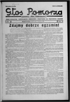 Głos Pomorza : dawniej "Głos Wąbrzeski" : pismo społeczne, gospodarcze, oświatowe i polityczne dla wszystkich stanów 1939.04.01, R. 21, nr 39