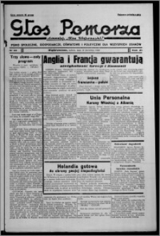 Głos Pomorza : dawniej "Głos Wąbrzeski" : pismo społeczne, gospodarcze, oświatowe i polityczne dla wszystkich stanów 1939.04.15, R. 21, nr 44