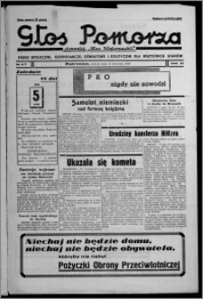 Głos Pomorza : dawniej "Głos Wąbrzeski" : pismo społeczne, gospodarcze, oświatowe i polityczne dla wszystkich stanów 1939.04.22, R. 21, nr 47
