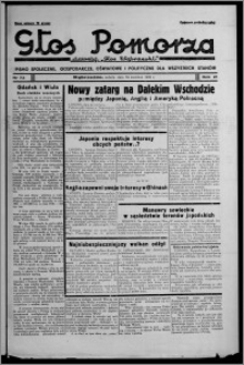 Głos Pomorza : dawniej "Głos Wąbrzeski" : pismo społeczne, gospodarcze, oświatowe i polityczne dla wszystkich stanów 1939.06.24, R. 21, nr 73