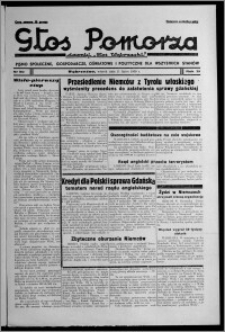 Głos Pomorza : dawniej "Głos Wąbrzeski" : pismo społeczne, gospodarcze, oświatowe i polityczne dla wszystkich stanów 1939.07.11, R. 21, nr 80