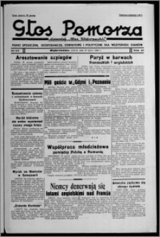 Głos Pomorza : dawniej "Głos Wąbrzeski" : pismo społeczne, gospodarcze, oświatowe i polityczne dla wszystkich stanów 1939.07.18, R. 21, nr 83