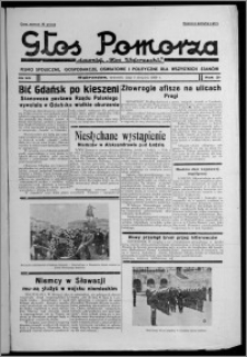 Głos Pomorza : dawniej "Głos Wąbrzeski" : pismo społeczne, gospodarcze, oświatowe i polityczne dla wszystkich stanów 1939.08.03, R. 21, nr 90