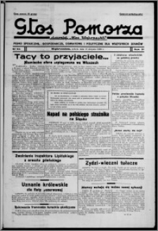 Głos Pomorza : dawniej "Głos Wąbrzeski" : pismo społeczne, gospodarcze, oświatowe i polityczne dla wszystkich stanów 1939.08.12, R. 21, nr 94