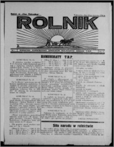 Rolnik : dodatek poświęcony sprawom rolniczym : organ T.R.P. : dodatek do "Głosu Wąbrzeskiego" 1935.01.16, R. 3[!], nr 2