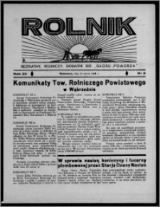 Rolnik : bezpłatny rolniczy dodatek do "Głosu Pomorza" 1938.03.19, R. 20[!], nr 2