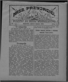 Nasz Przyjaciel : dodatek do "Głosu Wąbrzeskiego" 1925.01.03, R. 2, nr 1