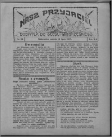 Nasz Przyjaciel : dodatek do "Głosu Wąbrzeskiego" 1925.07.18, R. 2, nr 29