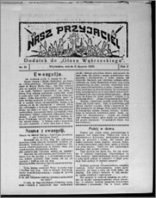 Nasz Przyjaciel : dodatek do "Głosu Wąbrzeskiego" 1926.01.02, R. 3, nr 51 [i.e. 1]