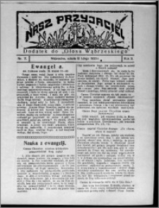 Nasz Przyjaciel : dodatek do "Głosu Wąbrzeskiego" 1926.02.13, R. 3, nr 7