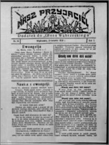 Nasz Przyjaciel : dodatek do "Głosu Wąbrzeskiego" 1926.04.03, R. 3, nr 14