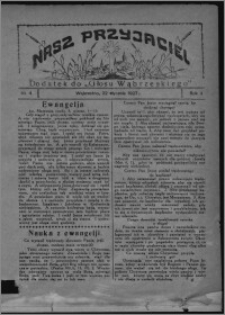 Nasz Przyjaciel : dodatek do "Głosu Wąbrzeskiego" 1927.01.22, R. 4, nr 4