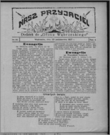 Nasz Przyjaciel : dodatek do "Głosu Wąbrzeskiego" 1927.10.29, R. 4, nr 44