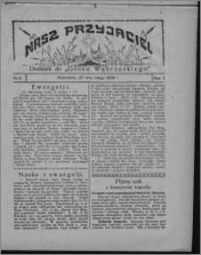 Nasz Przyjaciel : dodatek do "Głosu Wąbrzeskiego" 1928.02.25, R. 5, nr 9