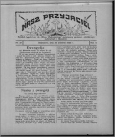 Nasz Przyjaciel : dodatek tygodniowy "Głosu Wąbrzeskiego" poświęcony sprawom oświatowym, kulturalnym i literackim 1928.09.22, R. 5, nr 37