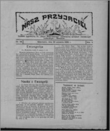 Nasz Przyjaciel : dodatek tygodniowy "Głosu Wąbrzeskiego" poświęcony sprawom oświatowym, kulturalnym i literackim 1928.09.29, R. 5, nr 38