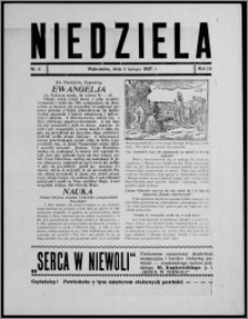 Niedziela : [dodatek "Głosu Pomorza i Ziemi Warszawskiej"] 1937.02.06, R. 18, nr 6