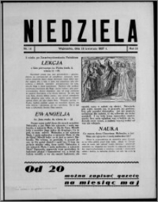 Niedziela : [dodatek "Głosu Pomorza i Ziemi Warszawskiej"] 1937.04.18, R. 18, nr 16