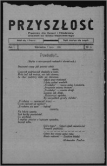 Przyszłość : pisemko dla dzieci i młodzieży : dodatek do Głosu Wąbrzeskiego 1934.07.07, R. 1, nr 6
