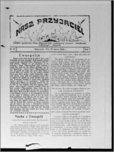 Nasz Przyjaciel : dodatek tygodniowy "Głosu Wąbrzeskiego" poświęcony sprawom oświatowym, kulturalnym i literackim 1929.03.16, R. 7 [i.e. 6] nr 10 [i.e. 11]