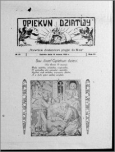 Opiekun Dziatwy 1929.03.16, R. 3, nr 10