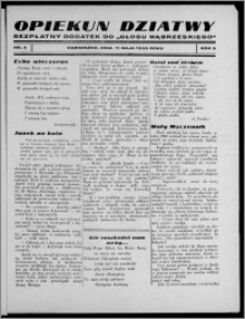 Opiekun Dziatwy : bezpłatny dodatek do "Głosu Wąbrzeskiego" 1935.05.11, R. 5, nr 4