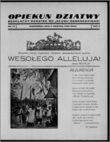 Opiekun Dziatwy : bezpłatny dodatek do "Głosu Wąbrzeskiego" 1936.04.11, R. 6, nr 14