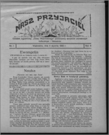 Nasz Przyjaciel : dodatek tygodniowy "Głosu Wąbrzeskiego" poświęcony sprawom oświatowym, kulturalnym i literackim 1930.01.04, R. 8[!], nr 1