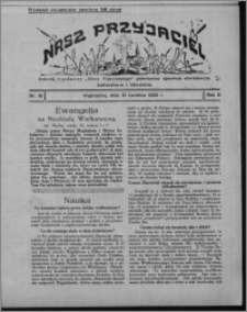 Nasz Przyjaciel : dodatek tygodniowy "Głosu Wąbrzeskiego" poświęcony sprawom oświatowym, kulturalnym i literackim 1930.04.19, R. 8[!], nr 16