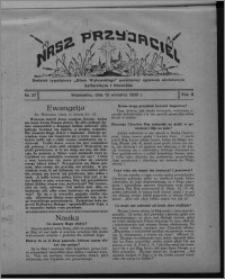 Nasz Przyjaciel : dodatek tygodniowy "Głosu Wąbrzeskiego" poświęcony sprawom oświatowym, kulturalnym i literackim 1930.09.13, R. 8[!], nr 37