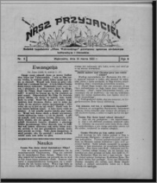 Nasz Przyjaciel : dodatek tygodniowy "Głosu Wąbrzeskiego" poświęcony sprawom oświatowym, kulturalnym i literackim 1931.03.14, R. 9, nr 11