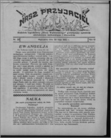 Nasz Przyjaciel : dodatek tygodniowy "Głosu Wąbrzeskiego" poświęcony sprawom oświatowym, kulturalnym i literackim 1932.05.28, R. 10, nr 23 [i.e. 22]