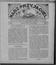 Nasz Przyjaciel : dodatek tygodniowy "Głosu Wąbrzeskiego" poświęcony sprawom oświatowym, kulturalnym i literackim 1932.09.17, R. 10, nr 39 [i.e. 38]